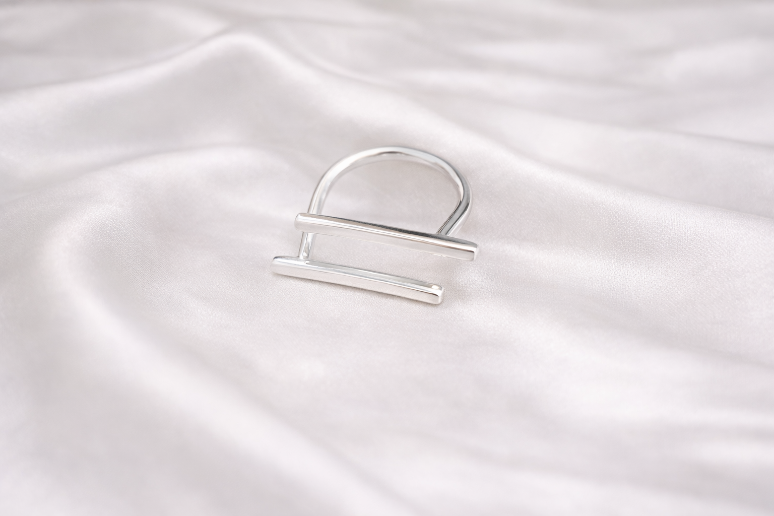 Balance minimal δαχτυλίδι από ασήμι 925 – Lina Gerardi